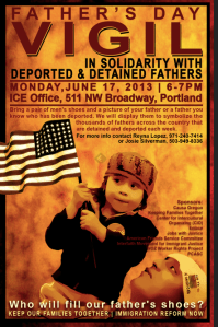 Father's Day Vigil 2013 Portland